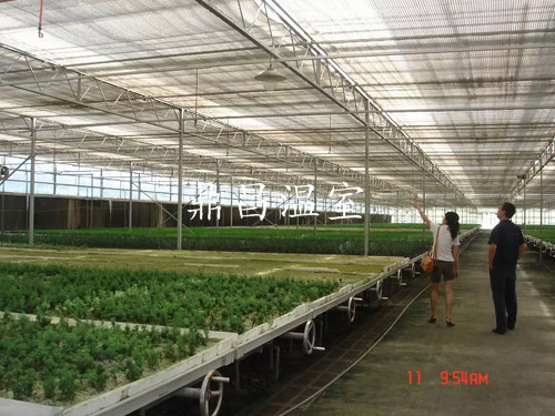 內遮陽玻璃溫室